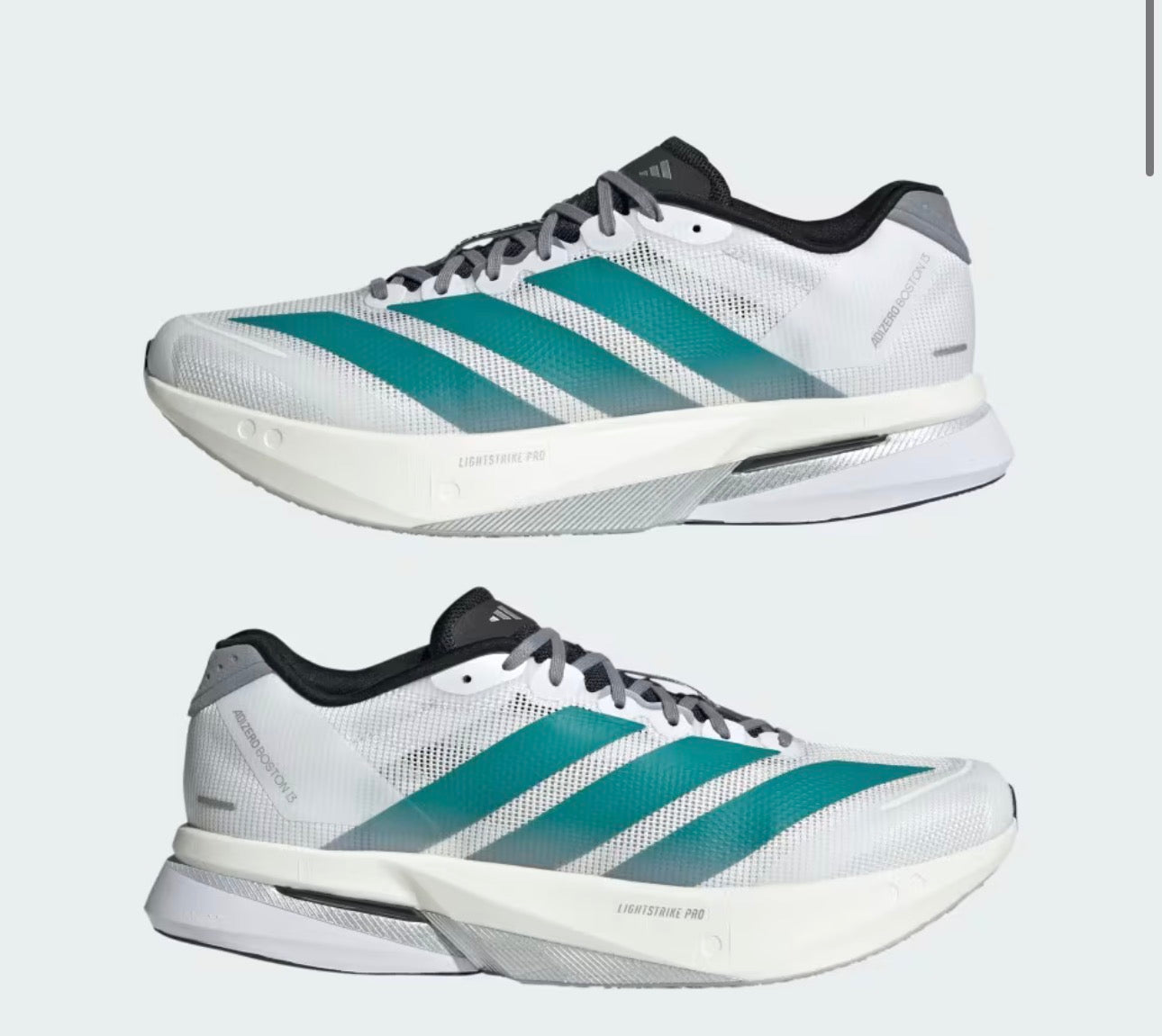 ADIDAS ADIZERO BOSTON 13 BLANCO VERDE