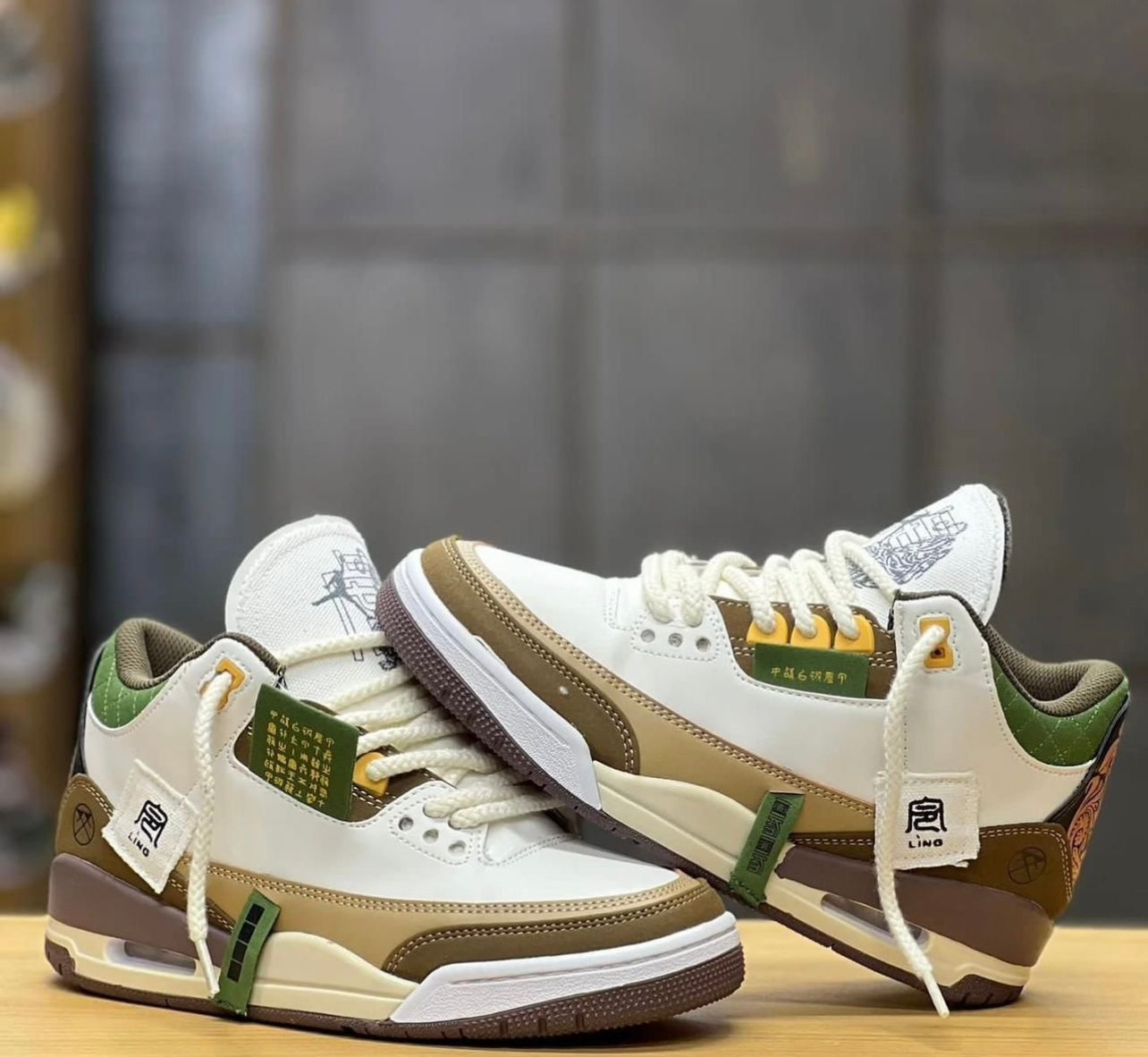 NIKE JORDAN RETRO 3 BOANCA - VERDE