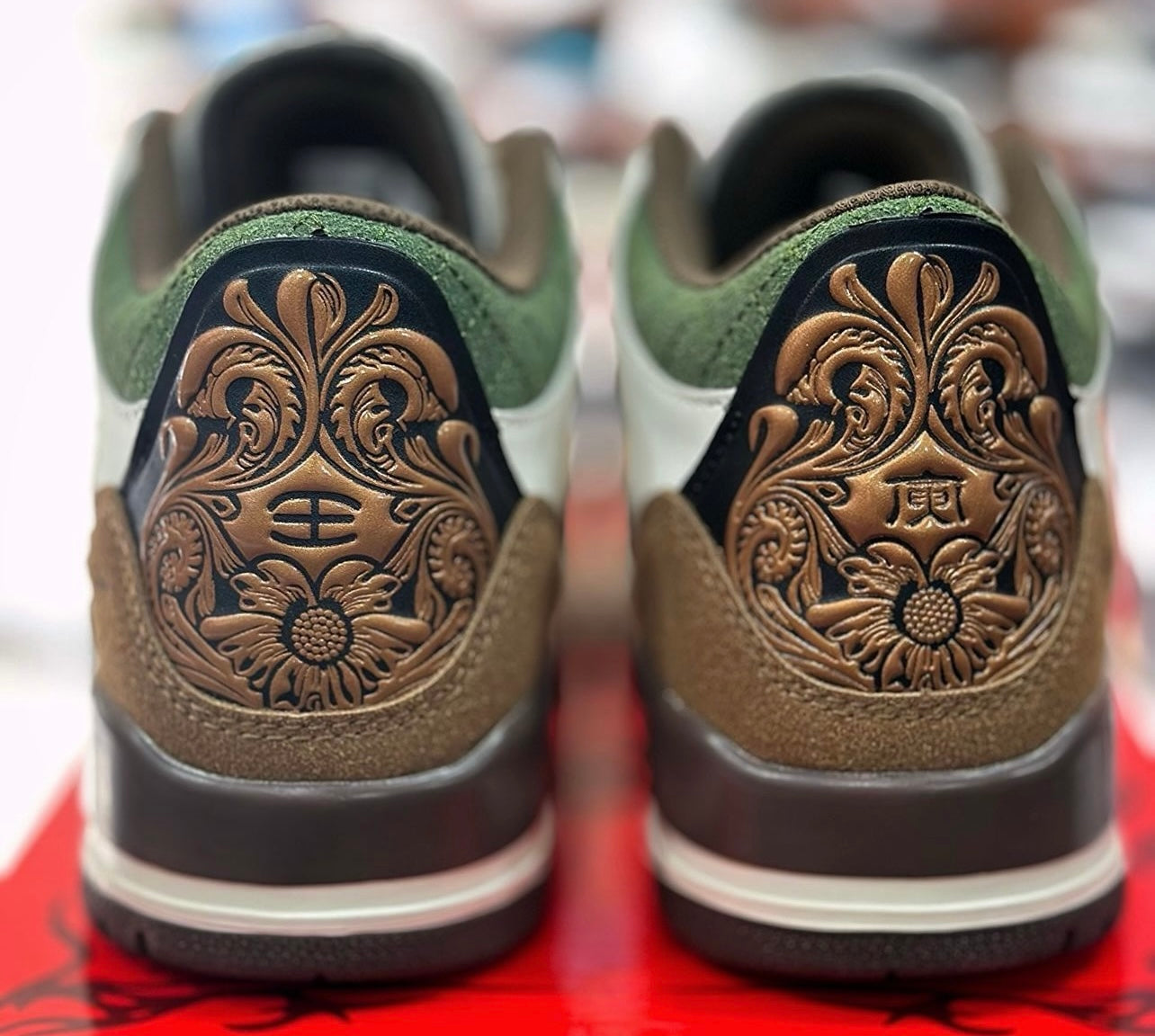 NIKE JORDAN RETRO 3 BOANCA - VERDE