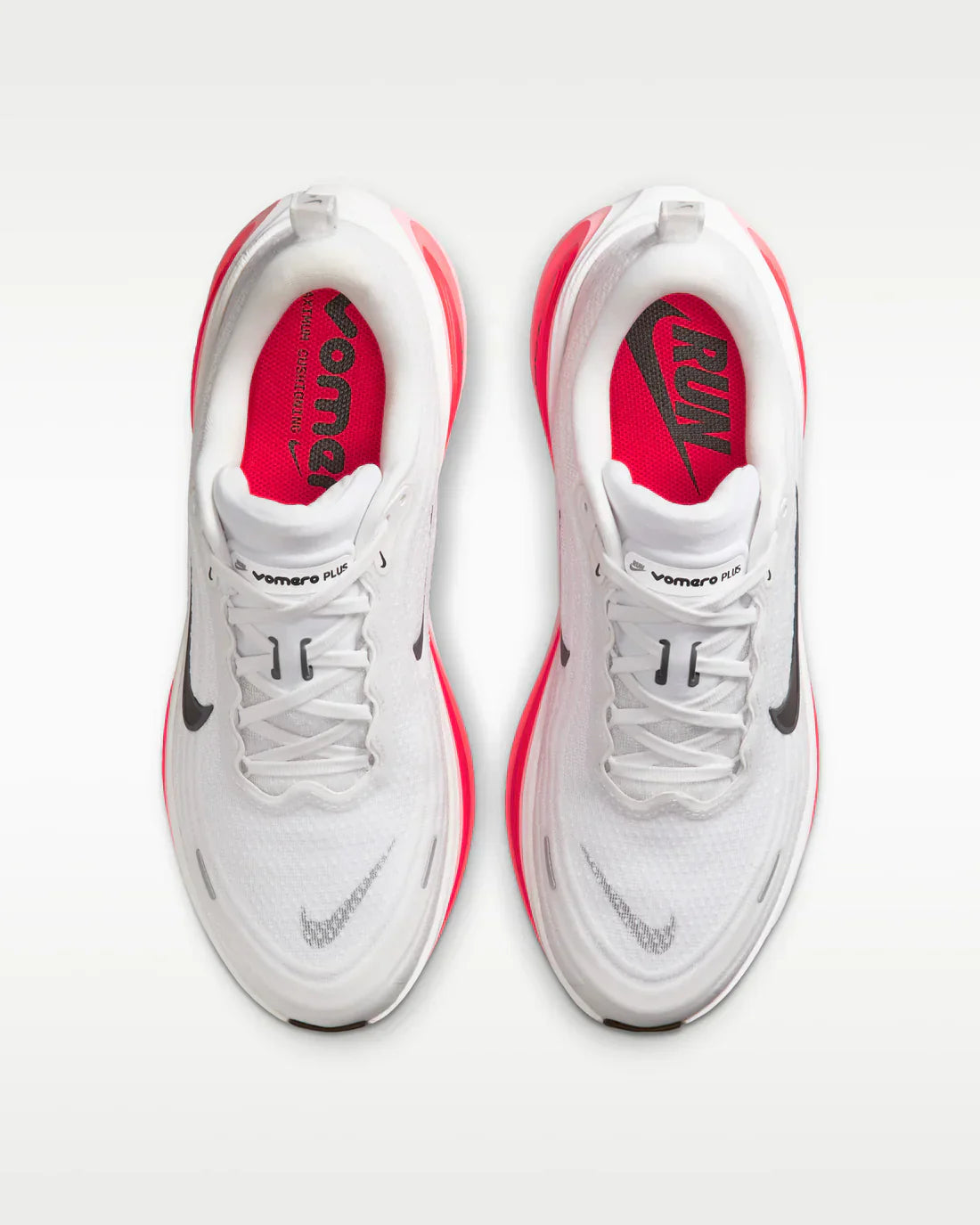 NIKE VOMERO PLUS BLANCO/NARANJA