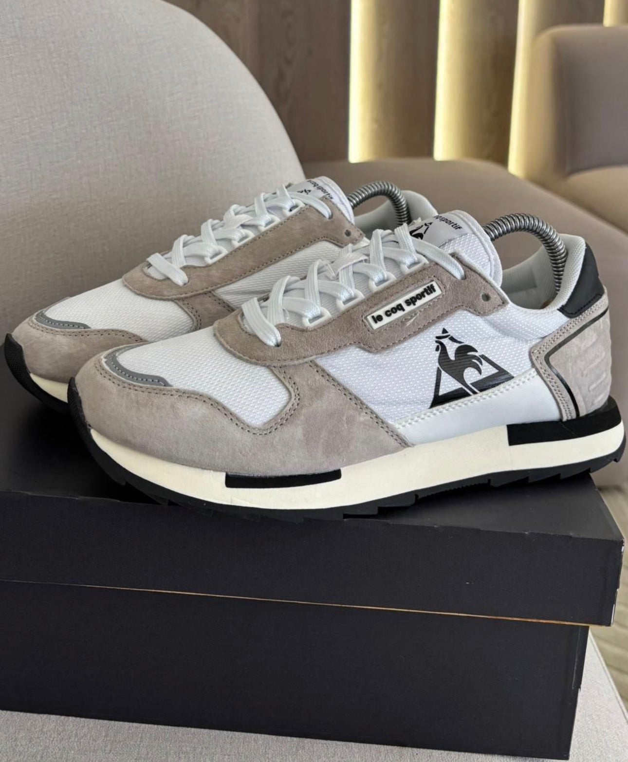 LE COQ SPORTIF Blanco Negro