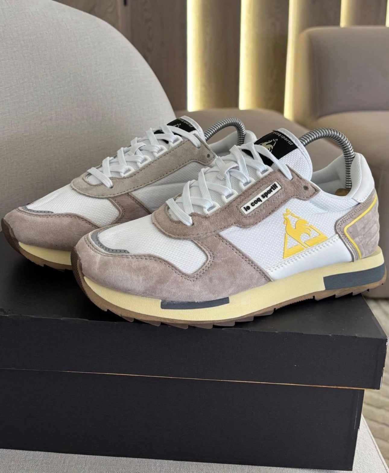 LE COQ SPORTIF Blanco Beige