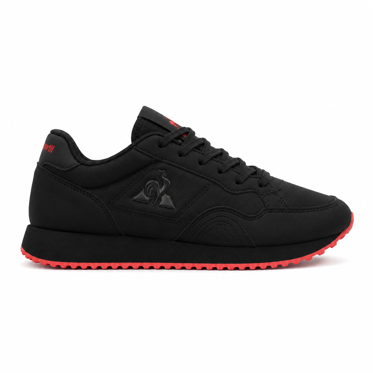 LE COQ SPORTIF Negro Rojo