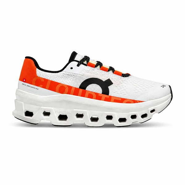 ON RUNNING CLOUDMONSTER BLANCO-NARANJA